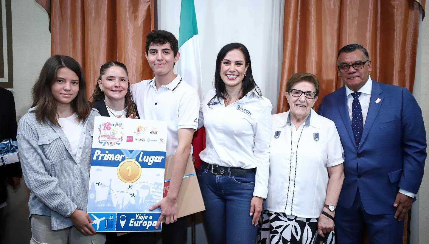 1º Lugar en el Concurso Municipal de Matemáticas